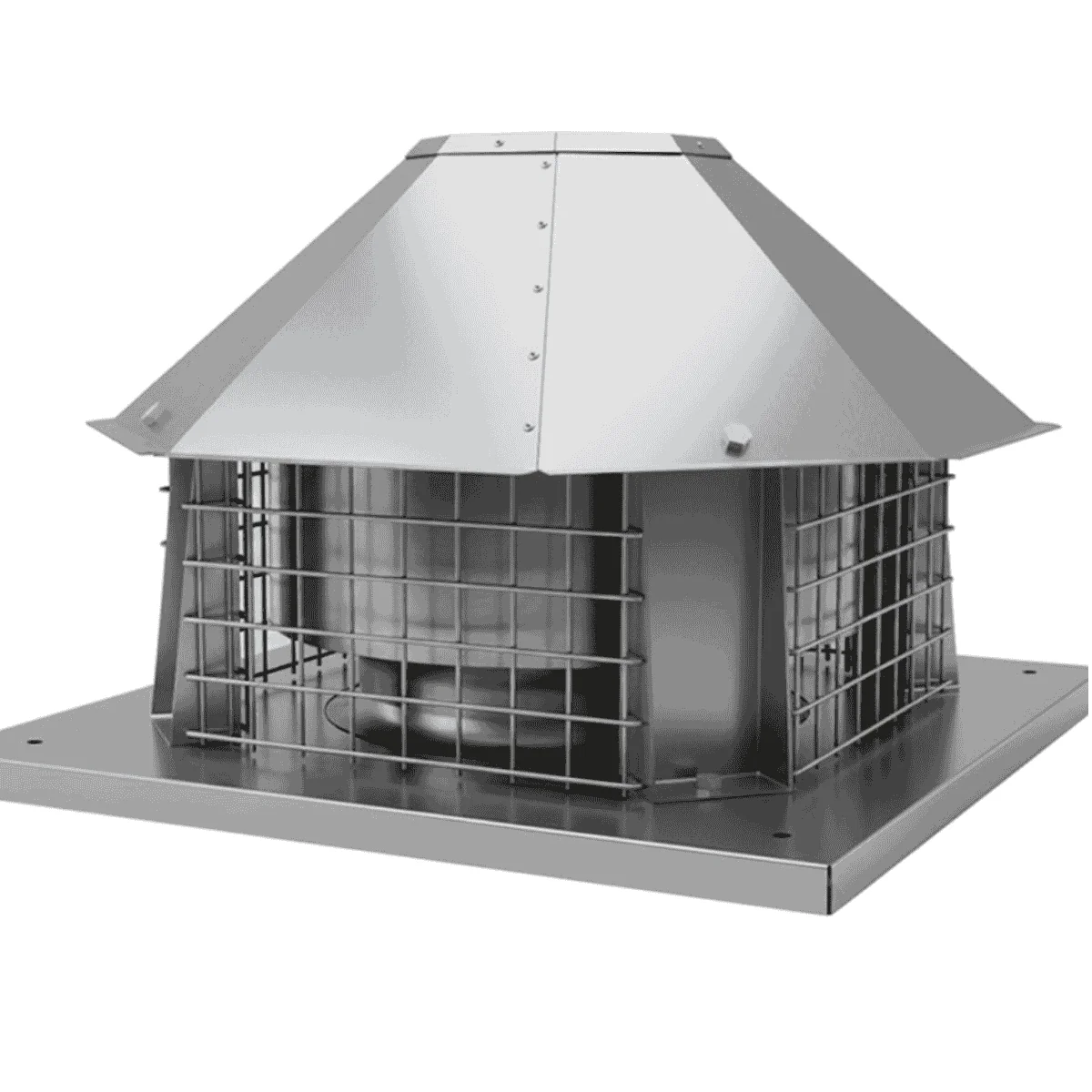 Horizontal Discharge Ex-Proof Radial Roof Fan